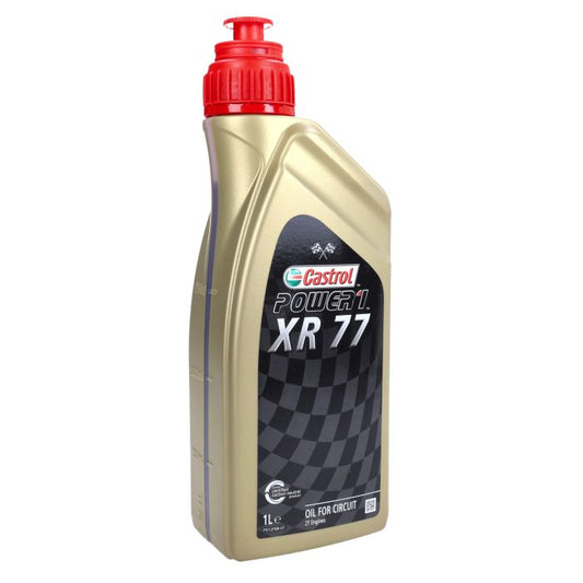 Huile 2 temps Castrol course synthétiseur complet. XR77 1L cyclomoteur, moto, scooter 2t 15adc0