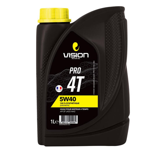 Vision Huile moteur 4T 5W40 MA2 100 % synthétique 1L