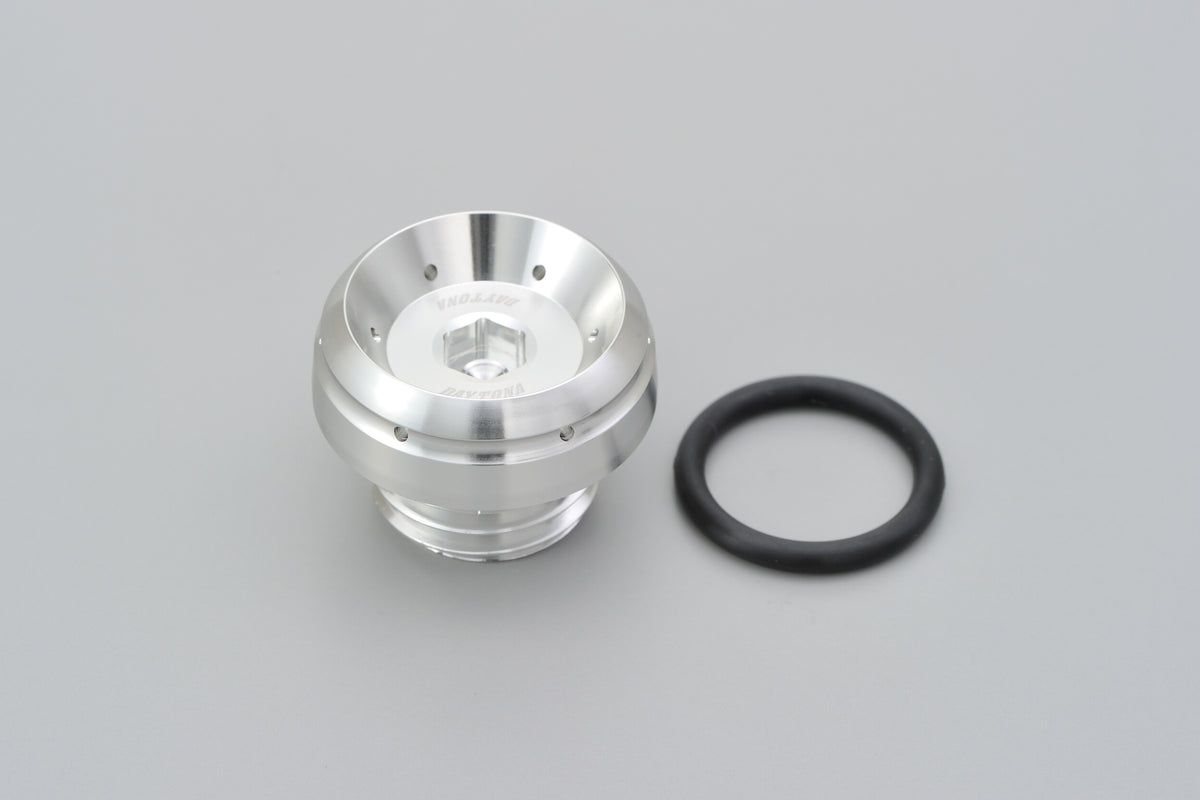 Bouchon de remplissage d'huile Daytona M24XP3.0 argent