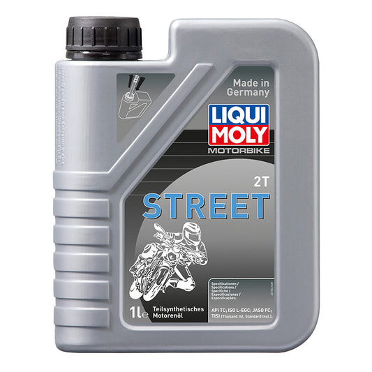 Huile moteur 2 temps Liqui Moly Moto Street 2T semi-synthétique 1 L