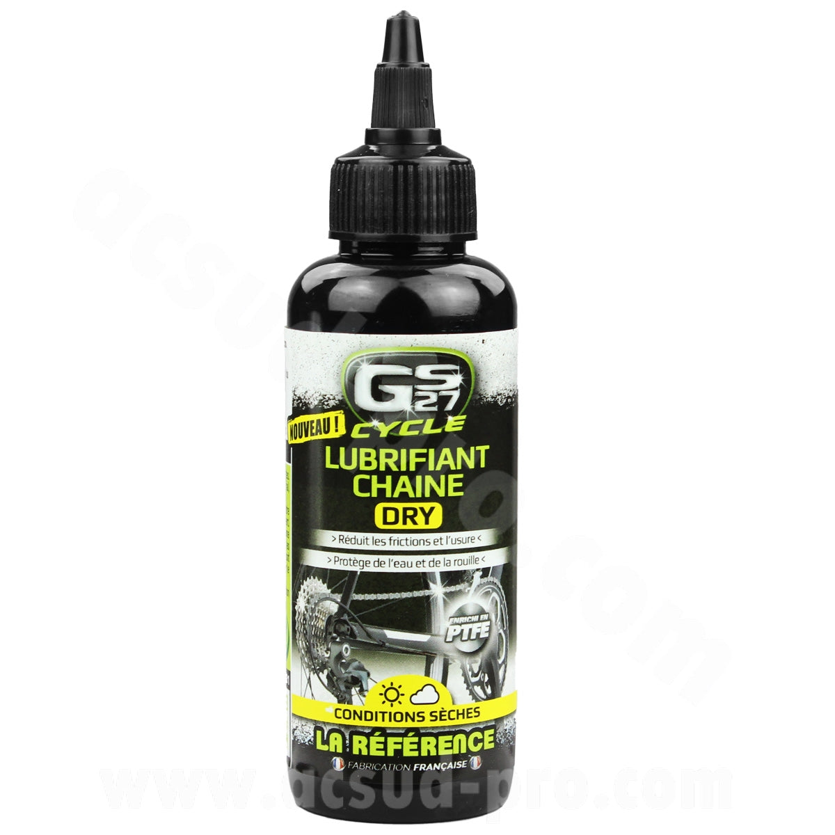 Lubrifiant chaîne sec GS27 Cycles 125 ml