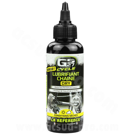 Lubrifiant chaîne sec GS27 Cycles 125 ml