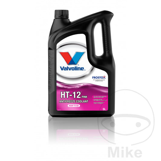 Liquide de refroidissement Valvoline HT 12 AFC rose 5 litres RTU Ready-Mix