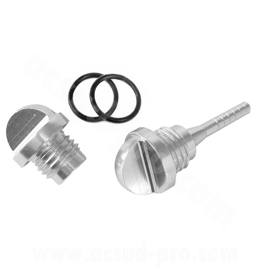 Bouchon d'huile RB Max adapté Yamaha TMAX 500/530 chromé (la paire)