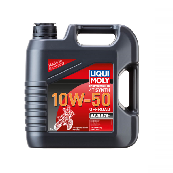 Huile moteur 4 temps Liqui Moly Offroad Race 4T 10W50 synthèse 4 l
