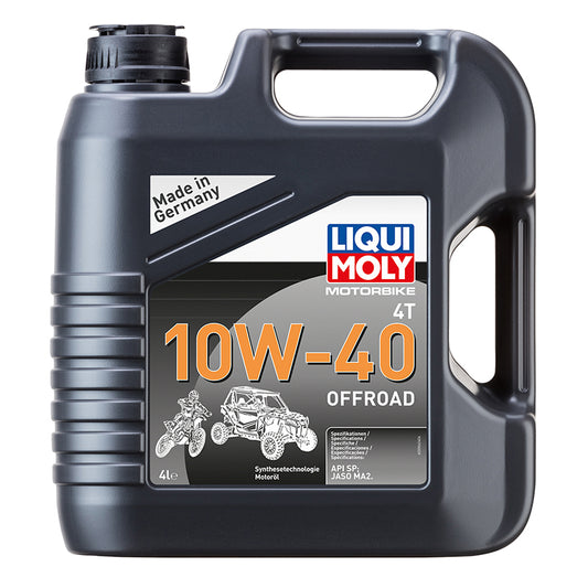 Huile moteur 4 temps Liqui Moly 10W40 synthétique 4 l