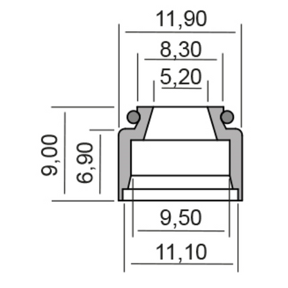 Joints d'huile de soupape moteur RMS Yamaha X-Max