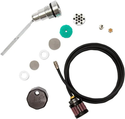 Jauge d'huile ventilée noire Feuling Parts 07+ FL
