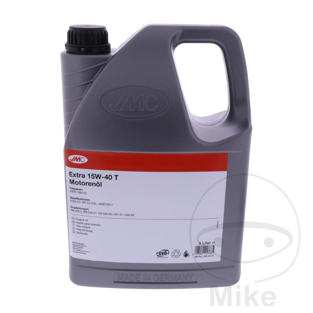 Huile moteur JMC 15W40 EXTRA Alternative 5L