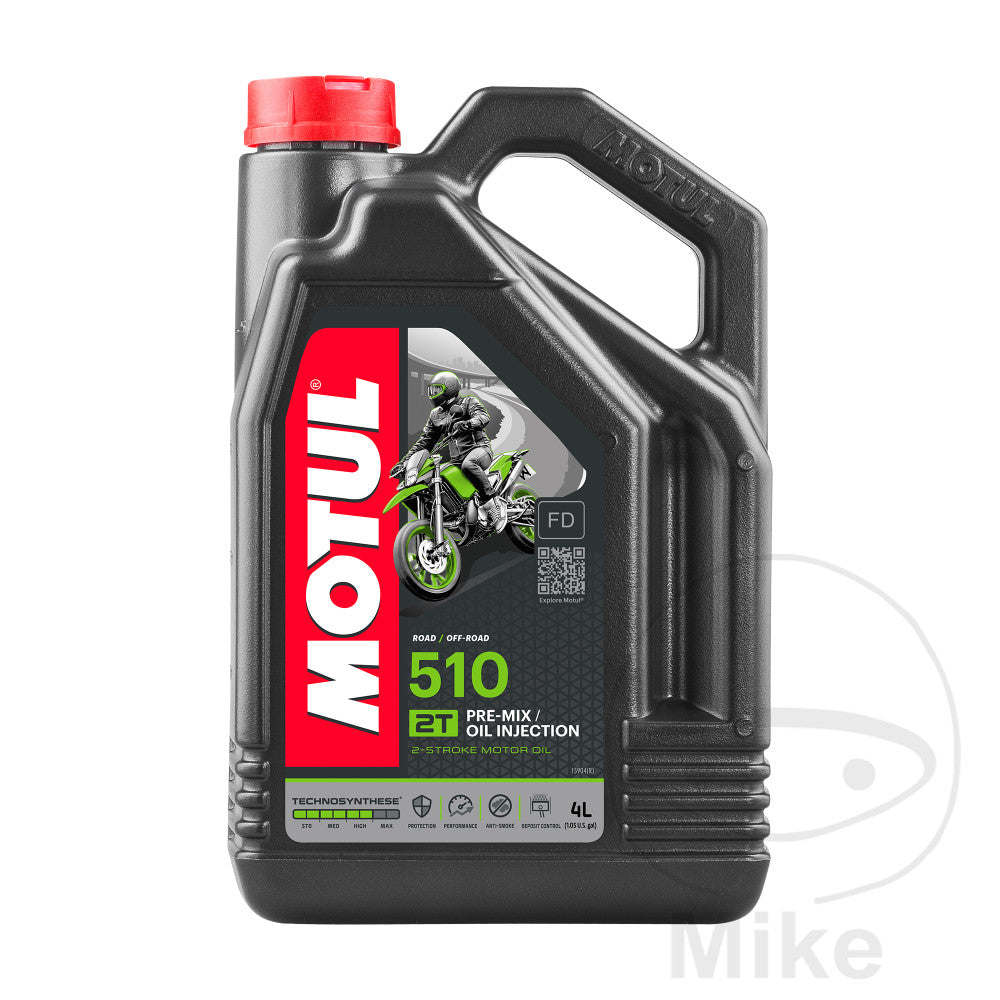 Huile moteur 2 temps 4 litres Motul HC-Synthèse 510