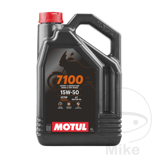 Huile Moteur Motul 7100 15W50 4T Synthétique 4 L