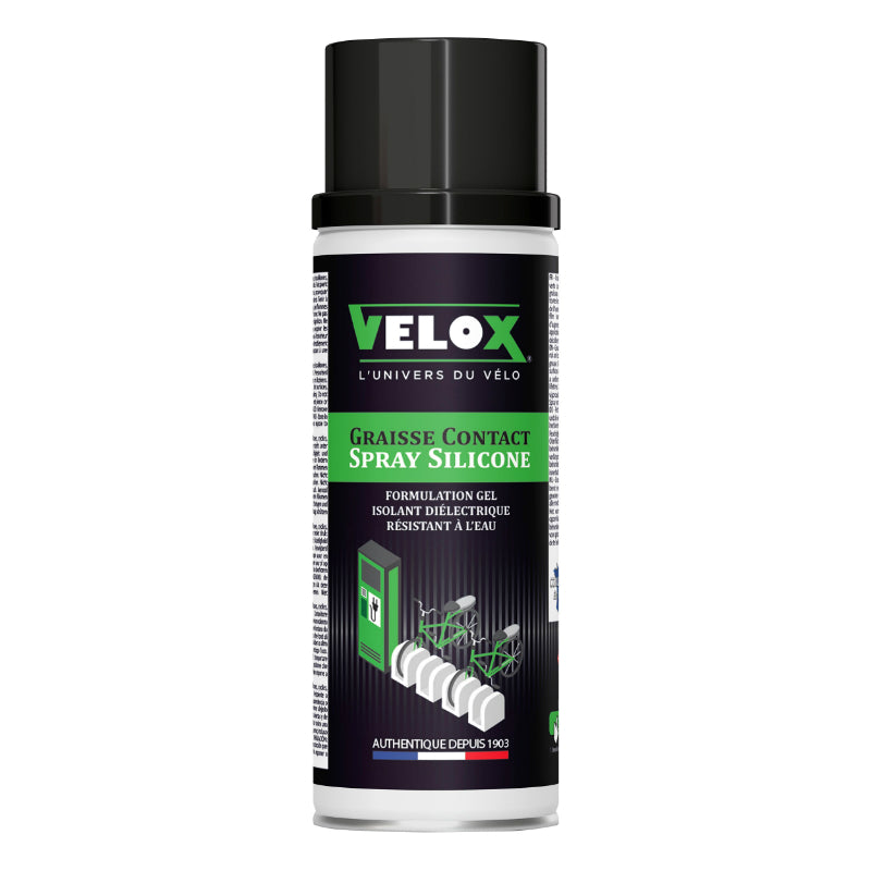 Graisse vélo Velox connexion électrique VAE e-bike aérosol 200ml