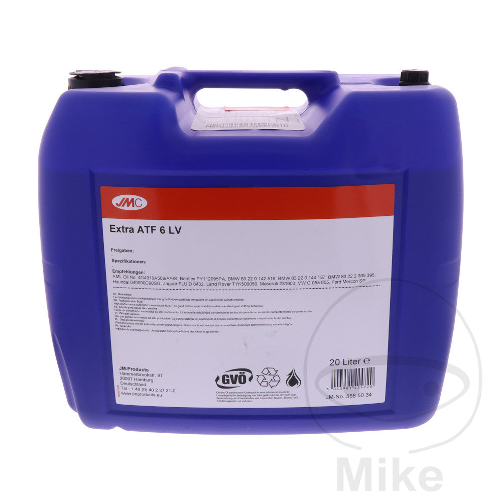 Huile de boîte de vitesse ATF 6 LV 20L JMC