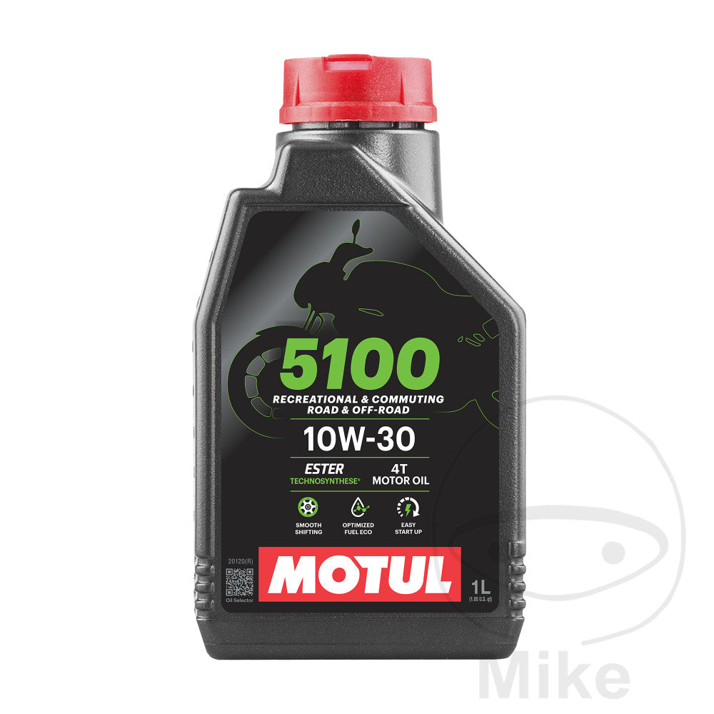 Huile moteur 10W30 4T 1L Motul HC-Synthèse 5100
