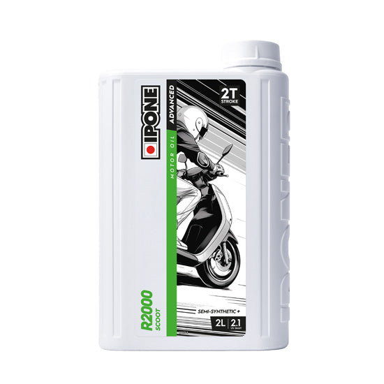 Ipone Huile moteur 2T R2000 Scoot 2 L (x8)