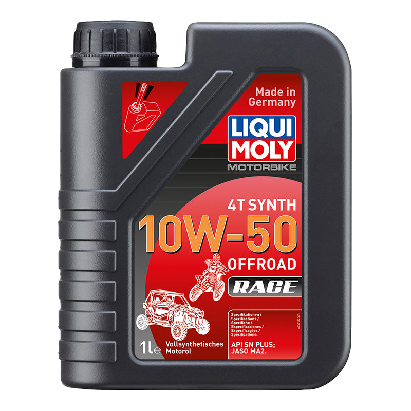 Huile moteur 4 temps Liqui Moly Offroad Race 4T 10W50 synthétique 1 l