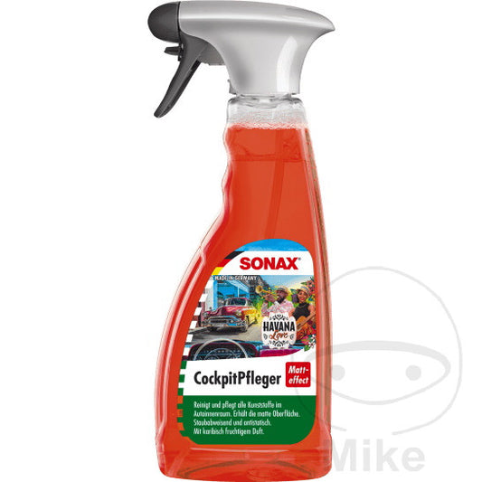 Produit d'entretien tableau de bord 500 ml Sonax Matteffekt Havanna Love