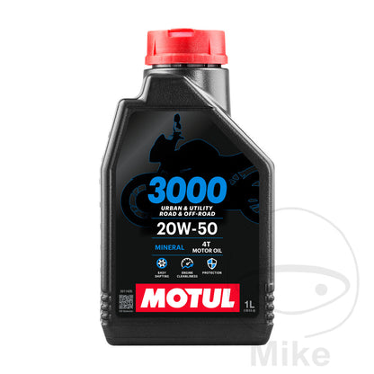 Huile Moteur Motul 3000 20W50 4T 1 L minéral