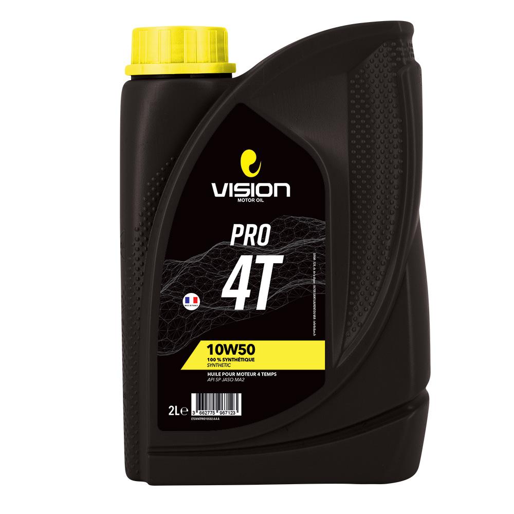 Vision Huile moteur 4T 10W50 MA2 100% synthétique 2L