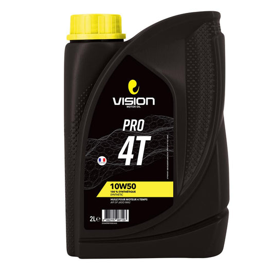 Vision Huile moteur 4T 10W50 MA2 100% synthétique 2L