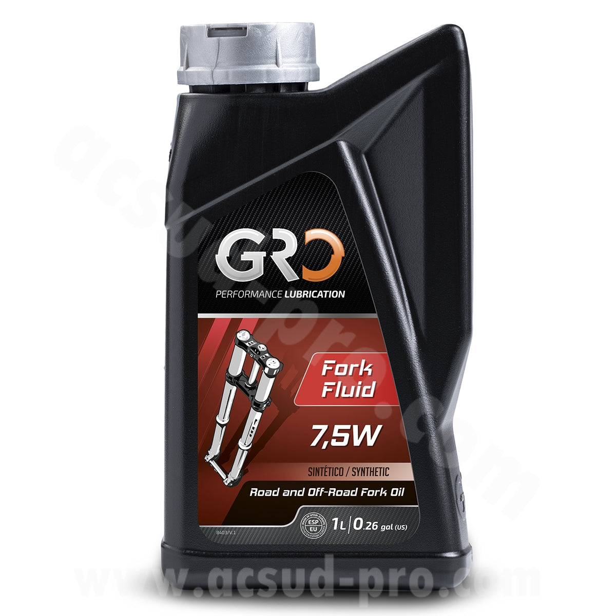 Huile de fourche Global Racing Oil 7.5W 1L