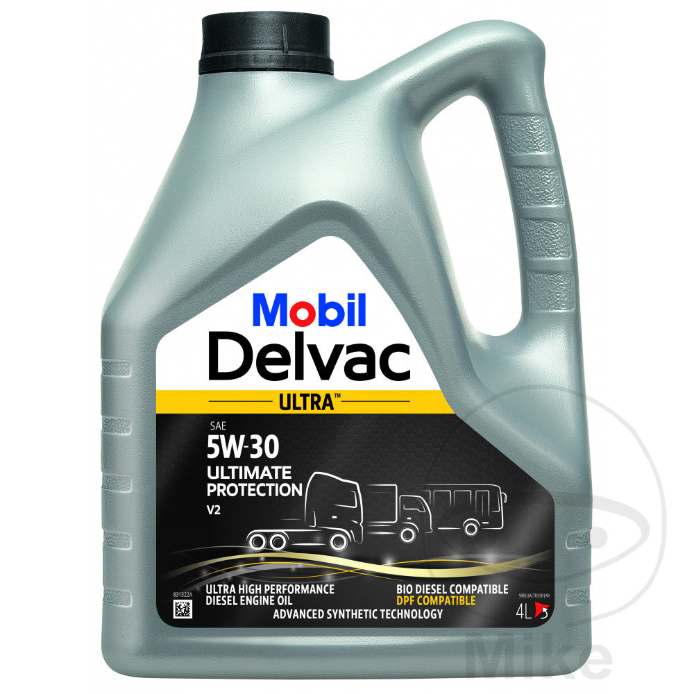 Huile moteur Mobil Delvac V2 5W30 4L