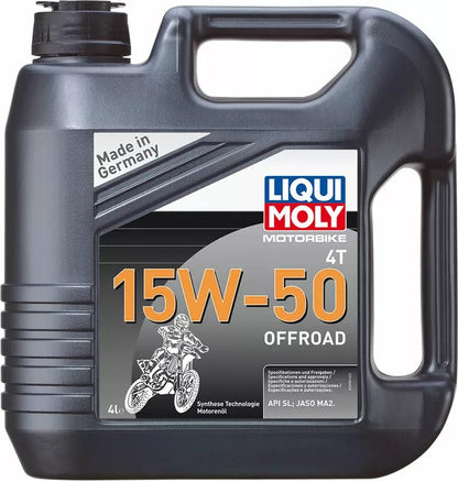 Liqui Moly Huile moteur 4T 15W-50 Tout-terrain 4L