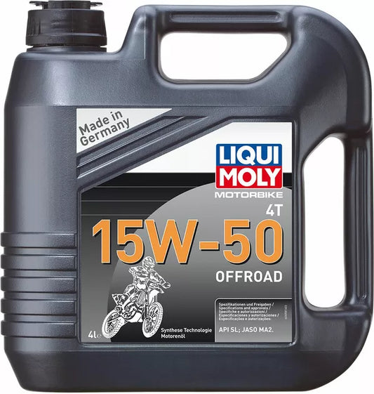 Liqui Moly Huile moteur 4T 15W-50 Tout-terrain 4L