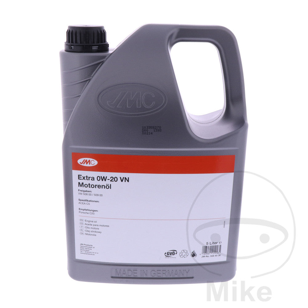 Huile moteur JMC 0W20 5L