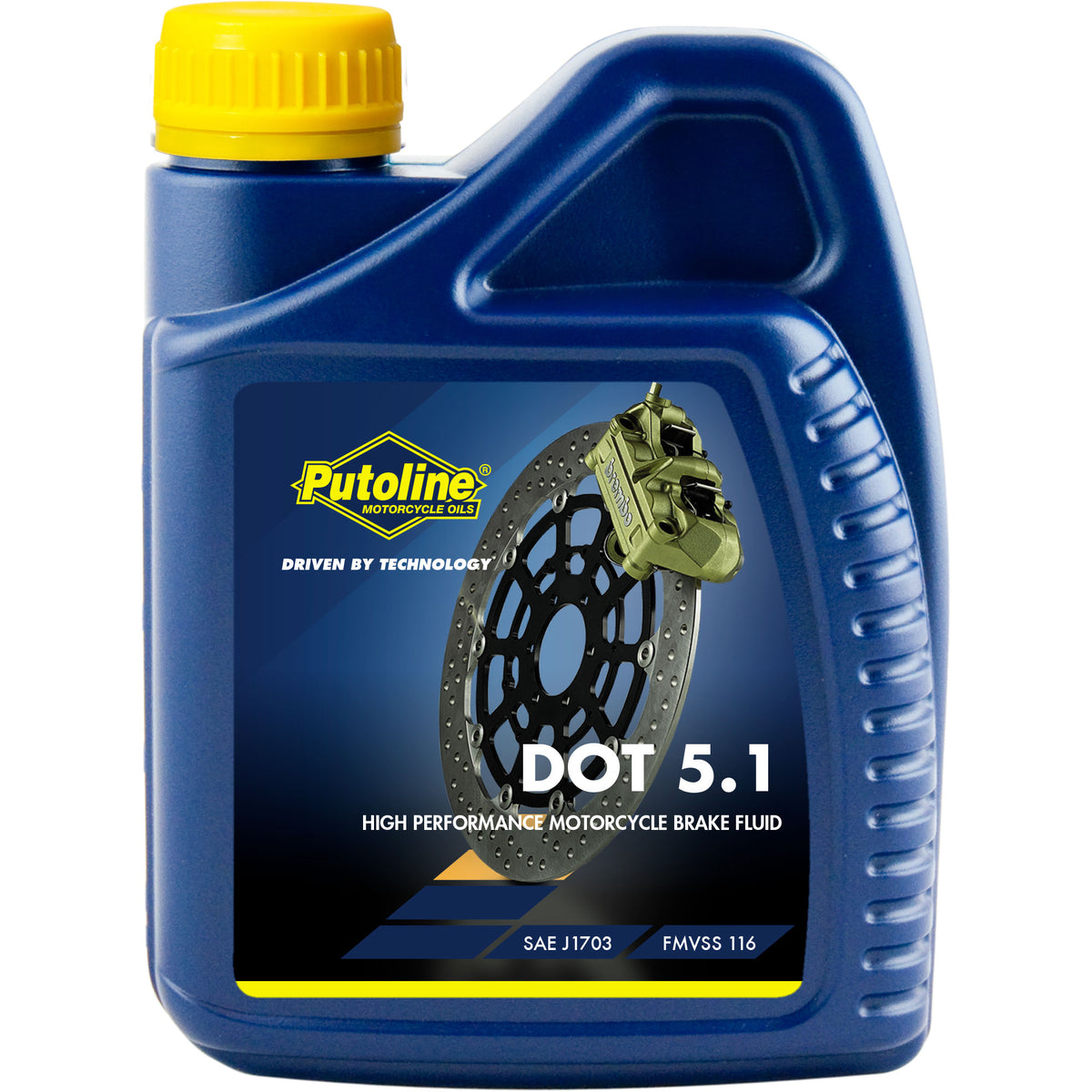 Liquide de frein Putoline DOT 5.1 - 500 ml