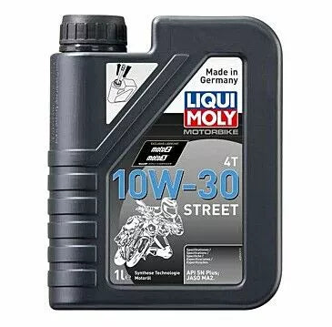 Huile moteur 4 temps synthétique Liqui Moly Street 4T 10W30 1 L