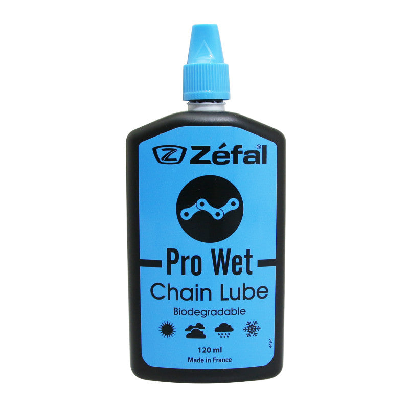 Lubrifiant chaîne Zefal Pro Wet bio 120 ml