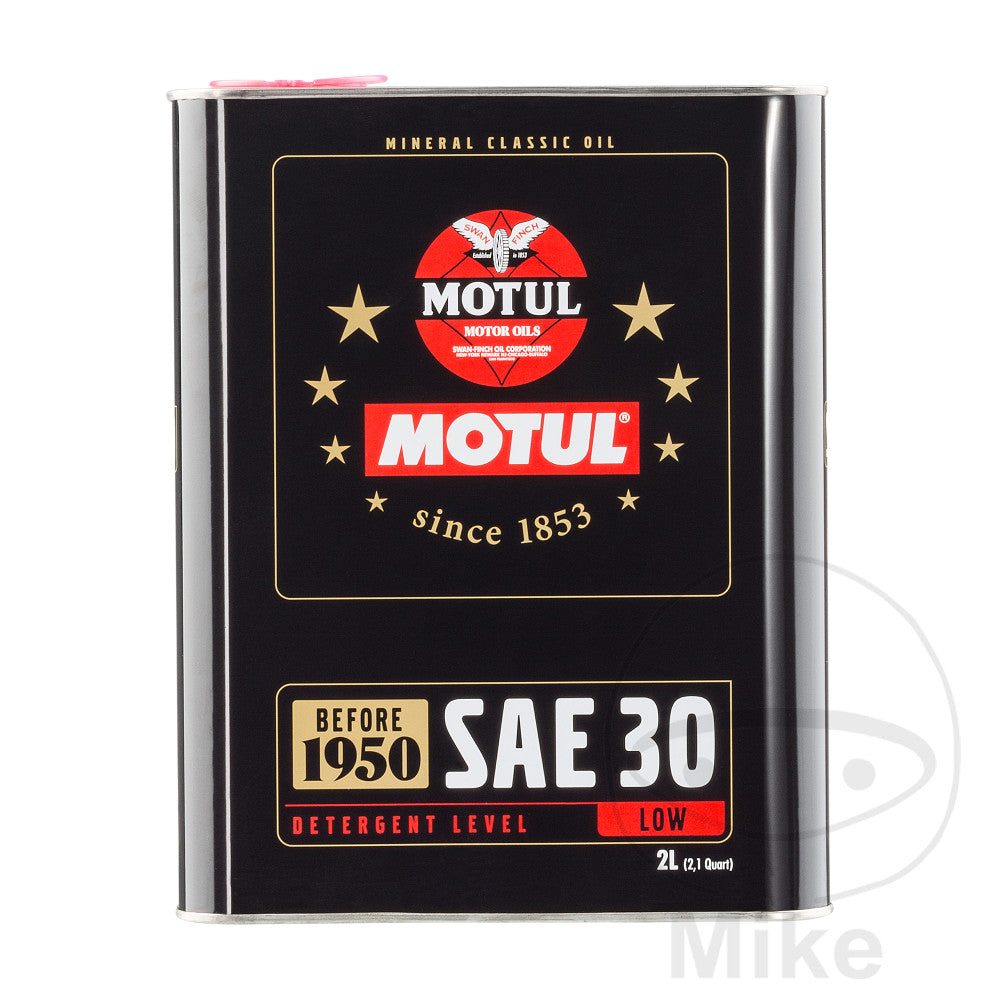 Huile Moteur Motul 30W 4T Minéral Classic 2 L