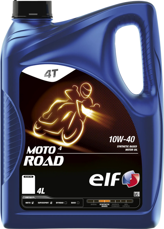 Huile moteur ELF Moto 4 Road 10W-40