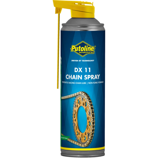 Aérosol 500 ml Lubrifiant chaîne Putoline DX 11 Chainspray