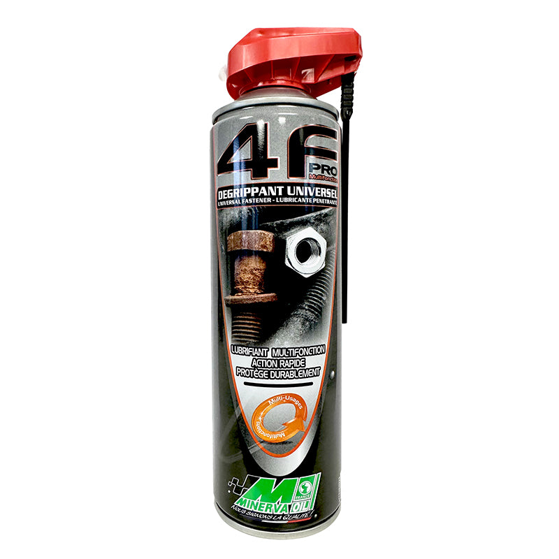 Dégrippant Minerva 4F Pro 4 fonctions aérosol 500 ml