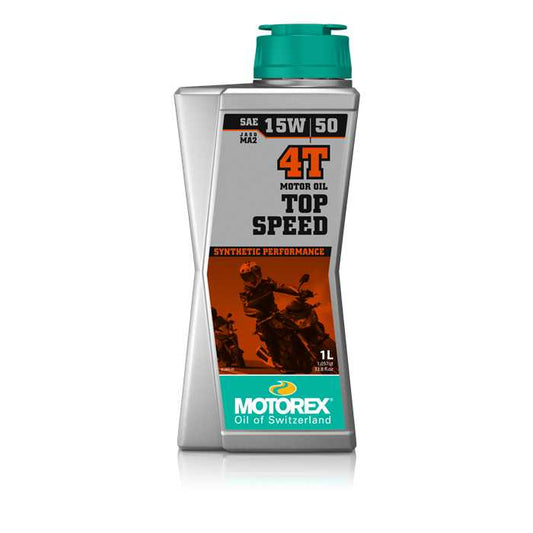 Huile moteur Motorex Top Speed 4T 15W/50