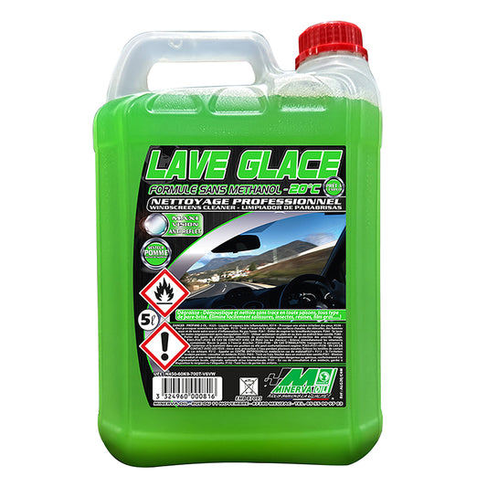 Lave-glace hiver été Minerva sans méthanol -20°C 5L