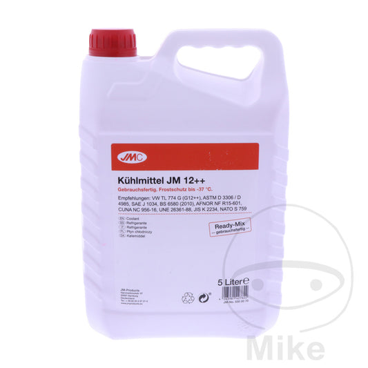 Liquide de refroidissement JM 12++ 5 L avec antigel Ready-Mix JMC