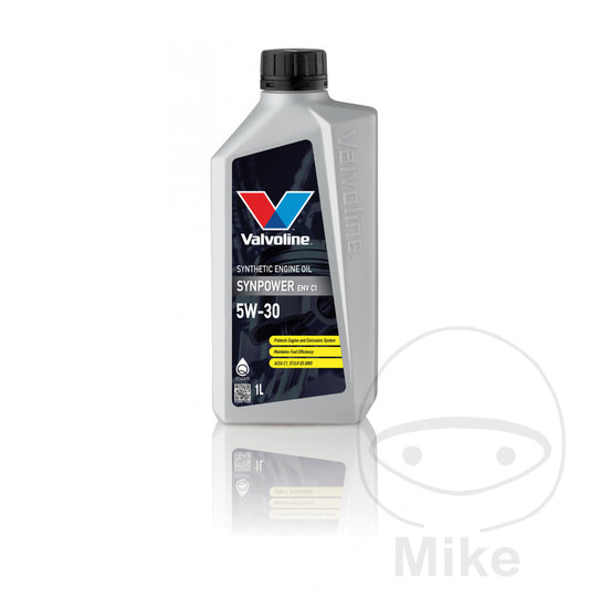 Huile moteur Valvoline Synpower 5W30 ENV C1 1 litre