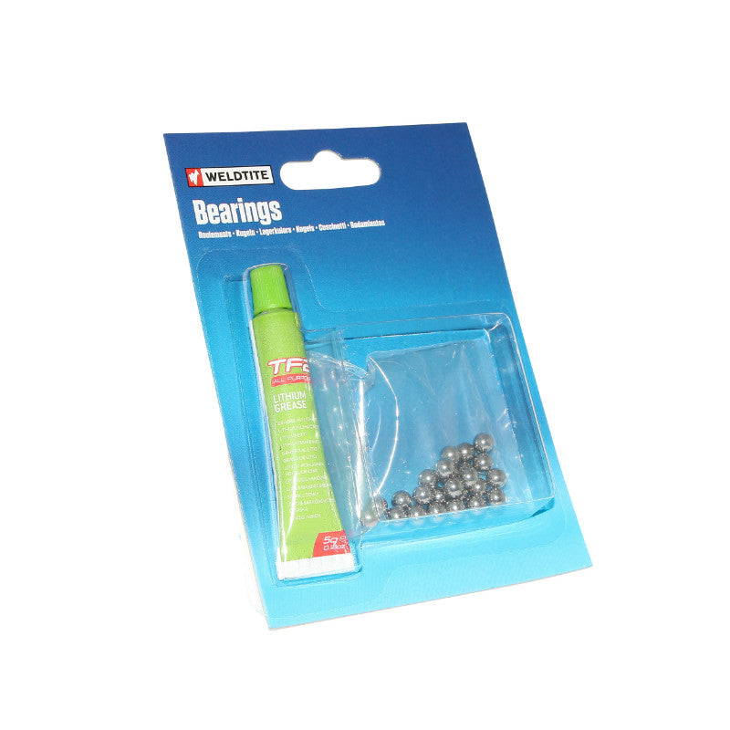 Bille 5,556 (7-32”) Weldtite avec graisse (24 billes)