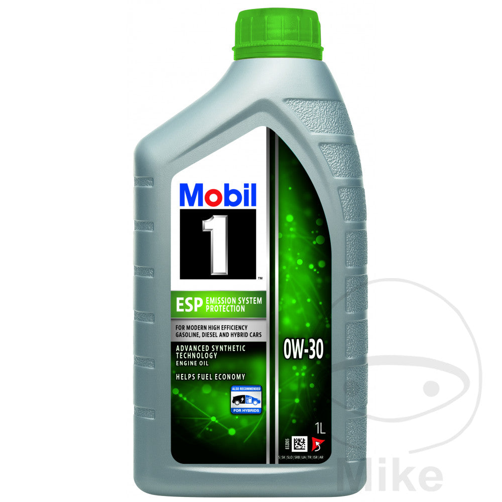 Huile moteur Mobil 0W30 ESP 1L