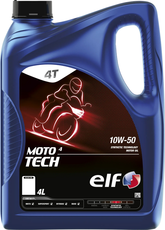 Huile moteur ELF Moto 4 Tech 10W-50