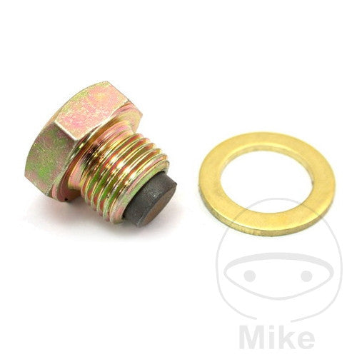 Bouchon de vidange d'huile magnétique JMP M14X1.25 avec bague d'étanchéité
