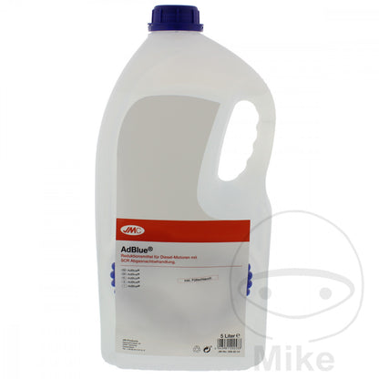 Additif réducteur AdBlue 5 litres JMC avec tuyau de remplissage