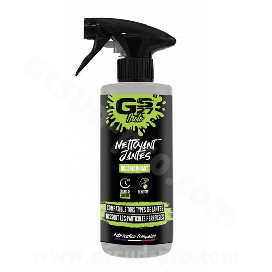 Nettoyant jantes décontaminant GS27 moto sans acides 500 ml