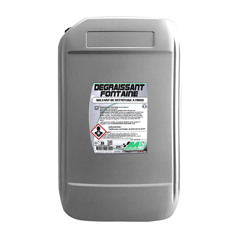Nettoyant dégraissant Minerva DF pour fontaines d'atelier (25 l)
