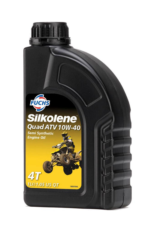 Silkolene Quad ATV 10W40 - Huile moteur 4T synthétique 1L