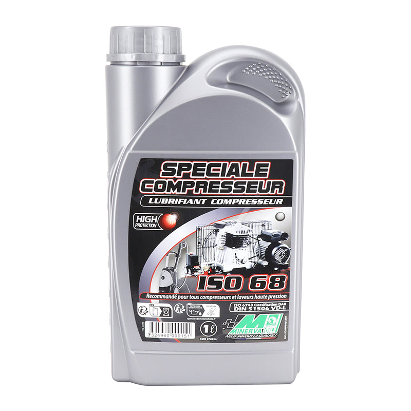 Huile compresseur Minerva ISO 68 1L