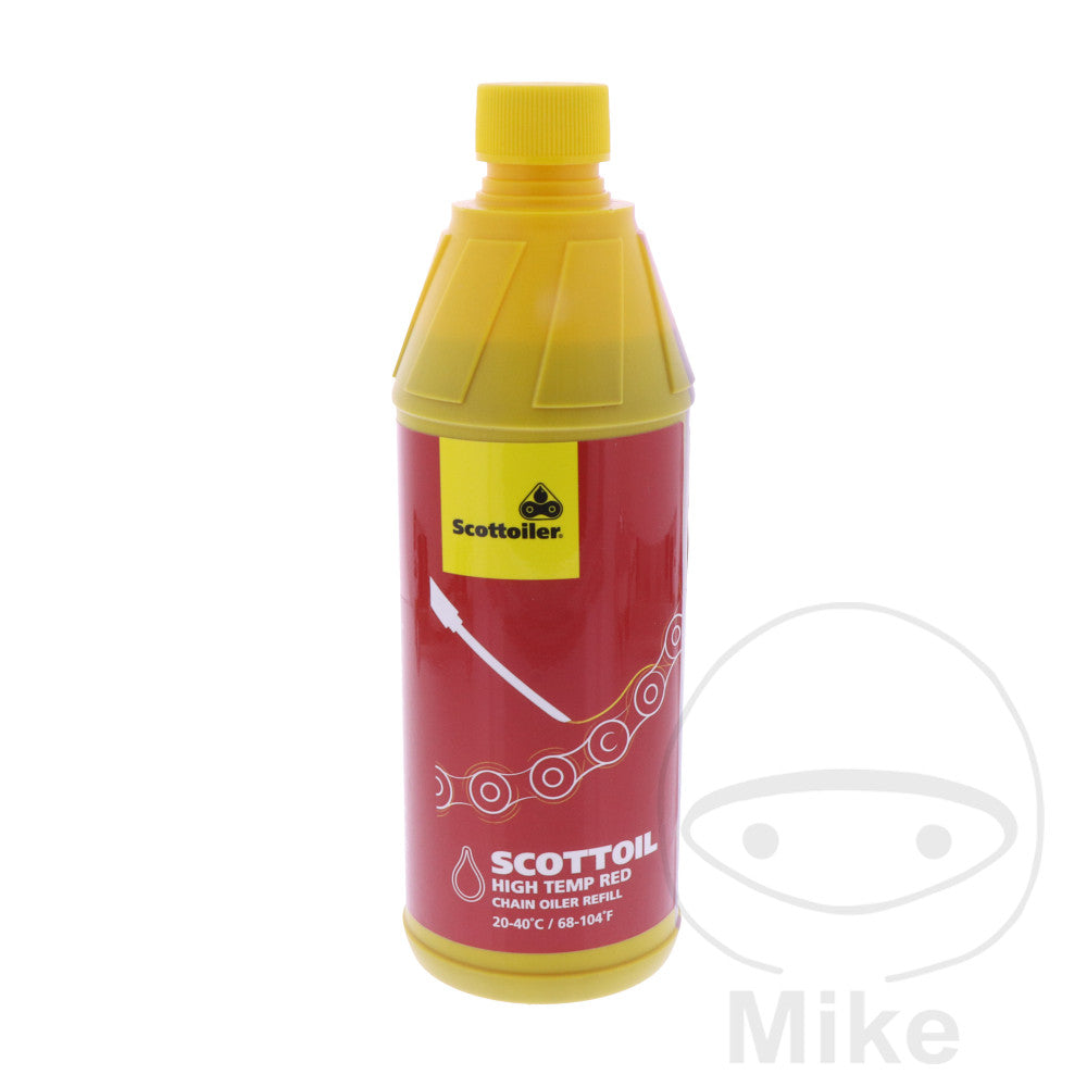 Recharge d'huile Scottoiler Rouge Haute 20-40 degrés